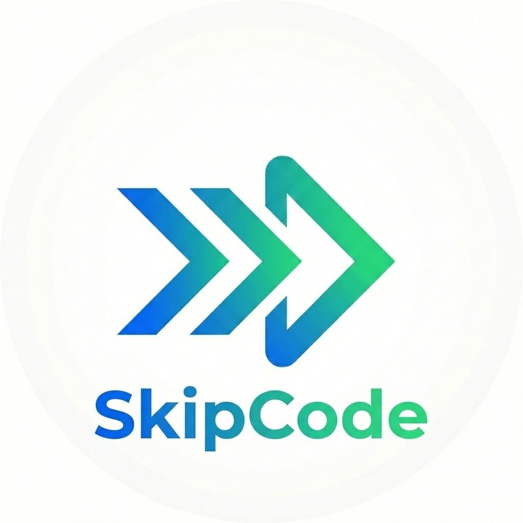 SkipCode Logo